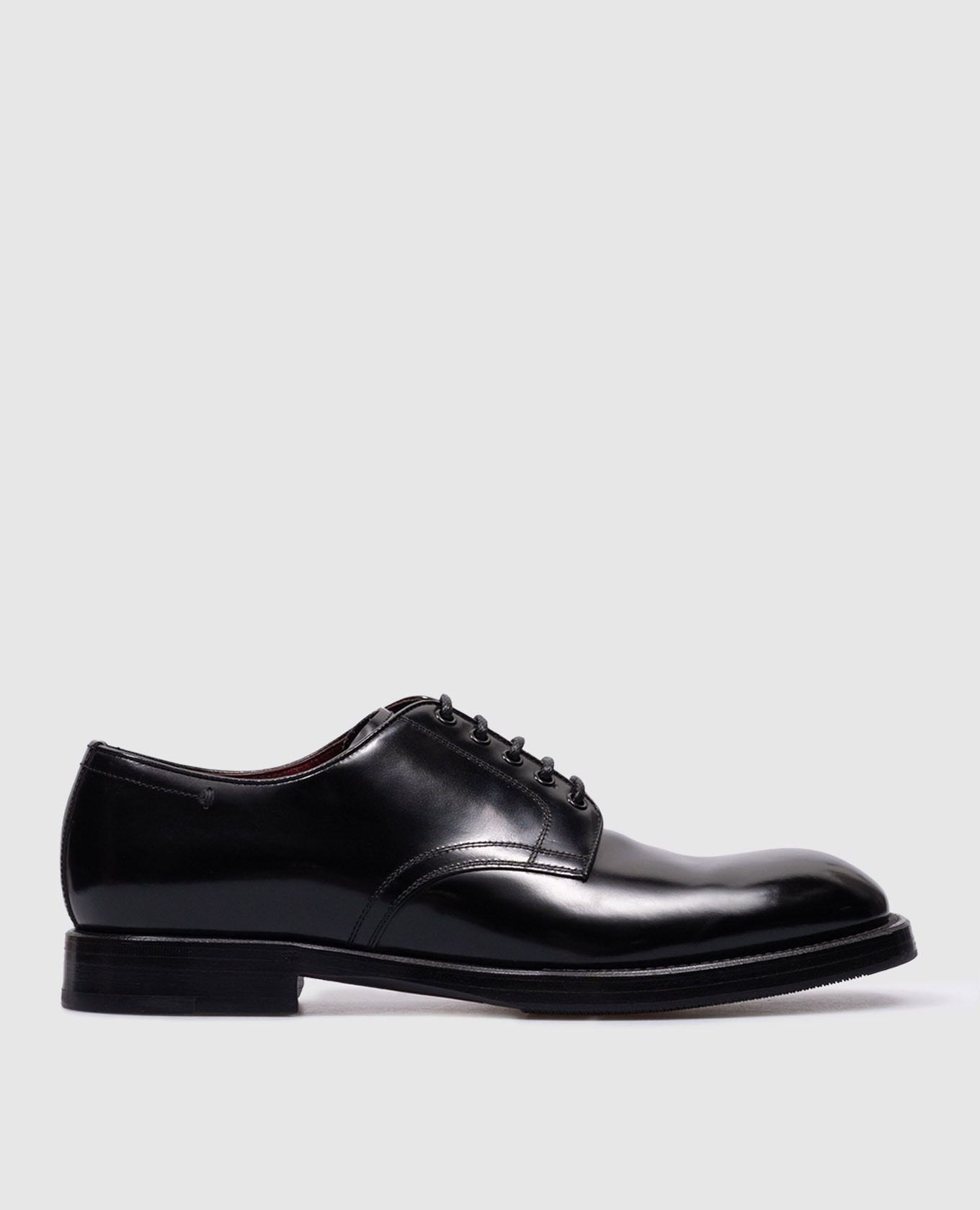 

Michelangelo black patent leather derbies Dolce&Gabbana