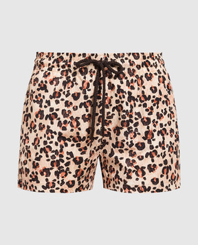 Vilebrequin Fabya beige printed shorts BYAU3F05