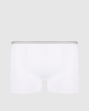Zimmerli Pure Comfort white boxer briefs with logo 1721464