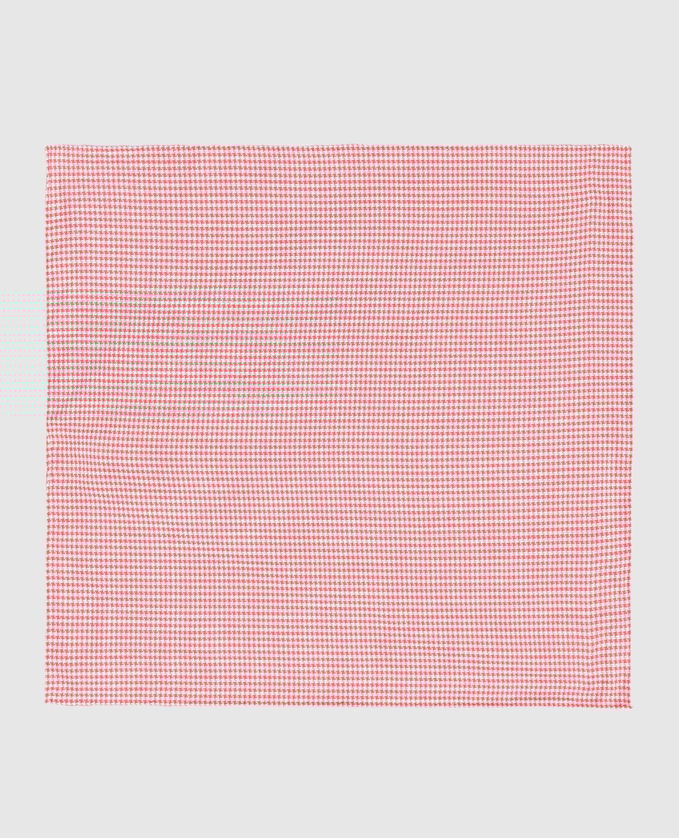 Children's red houndstooth scarf stefano ricci