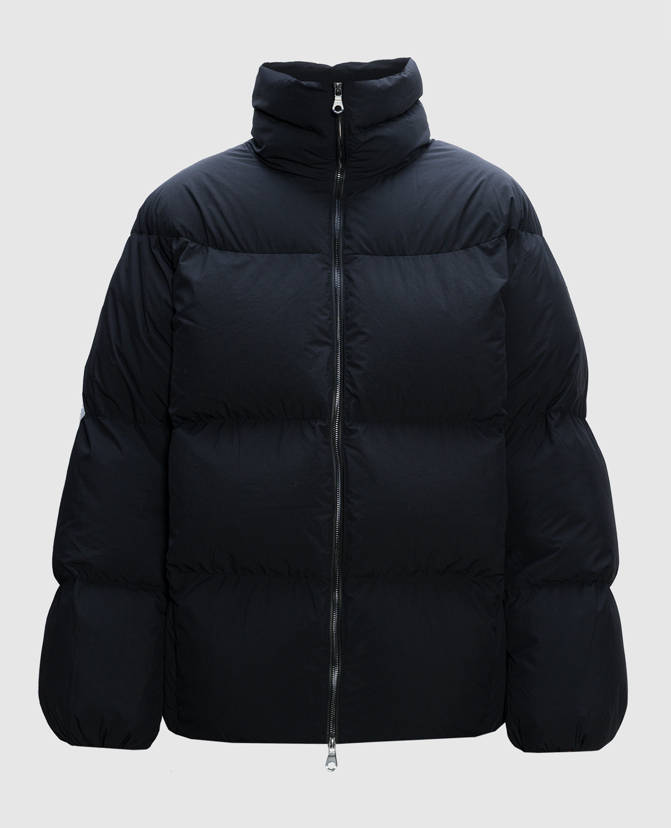 Oject black quilted jacket nicholson