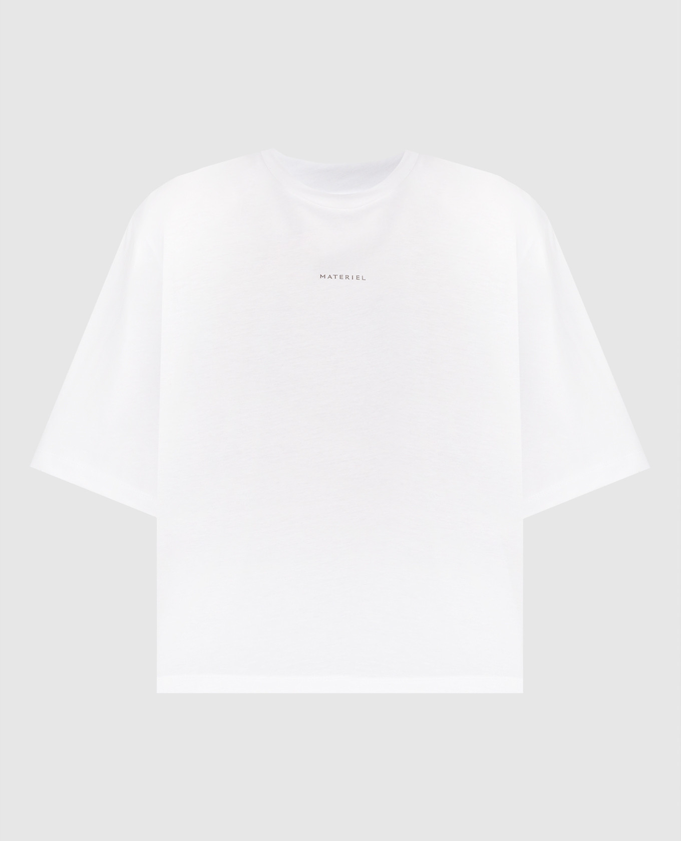 

White t-shirt with logo Materiel
