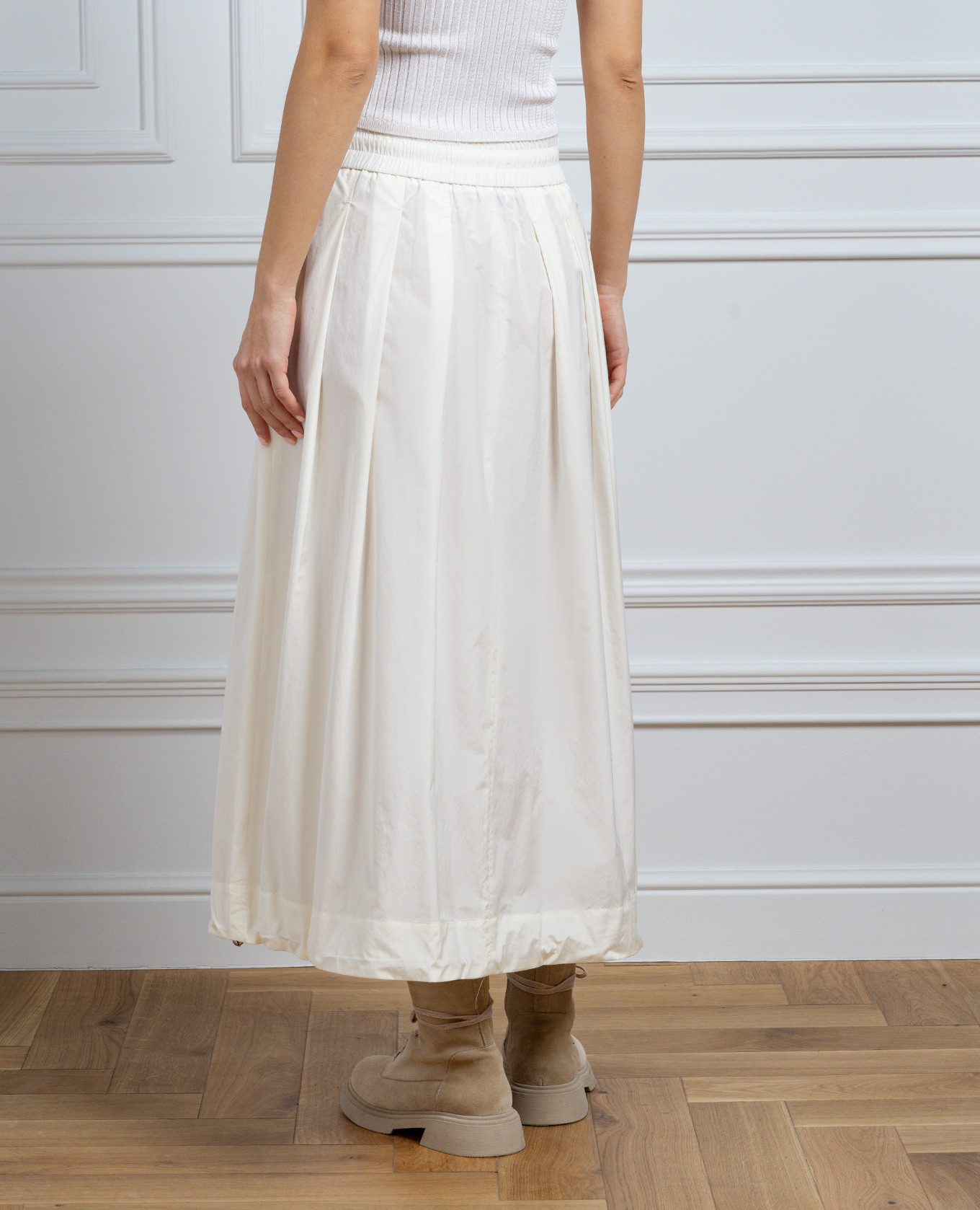 

White midi skirt Peserico
