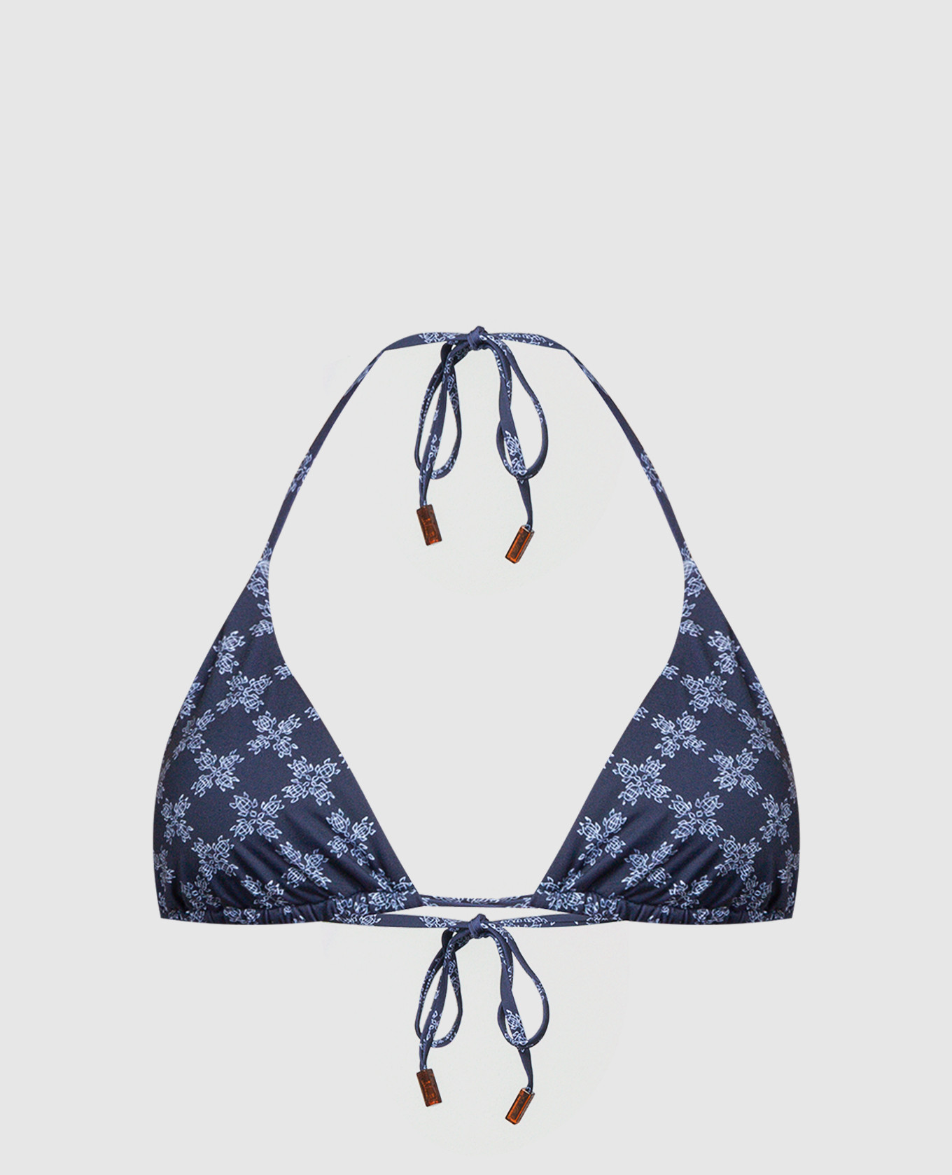Blue bra from vbq monogram swimsuit vilebrequin