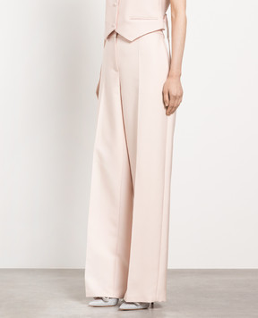 Magda Butrym Pink silk pants 169523