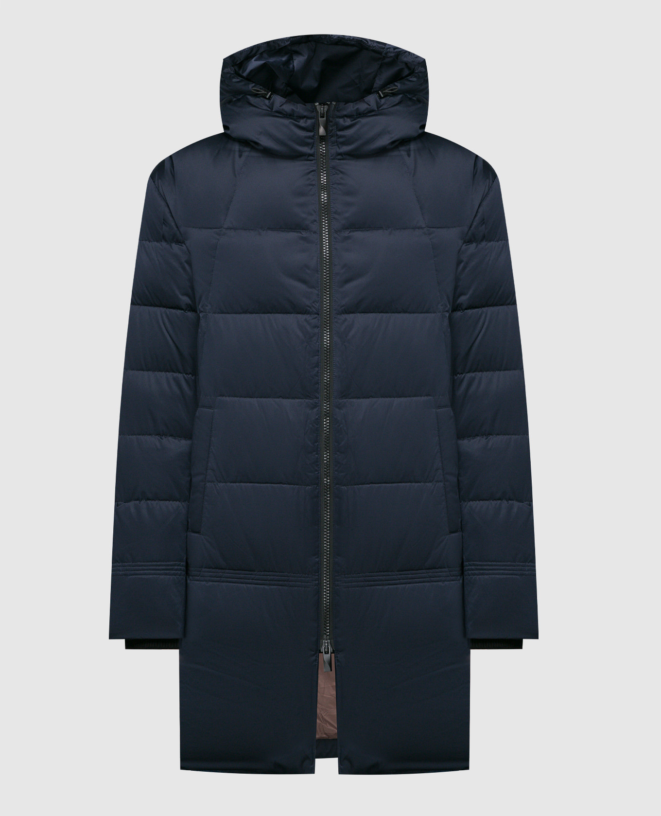 

Blue down jacket with logo Be Florence, Синий