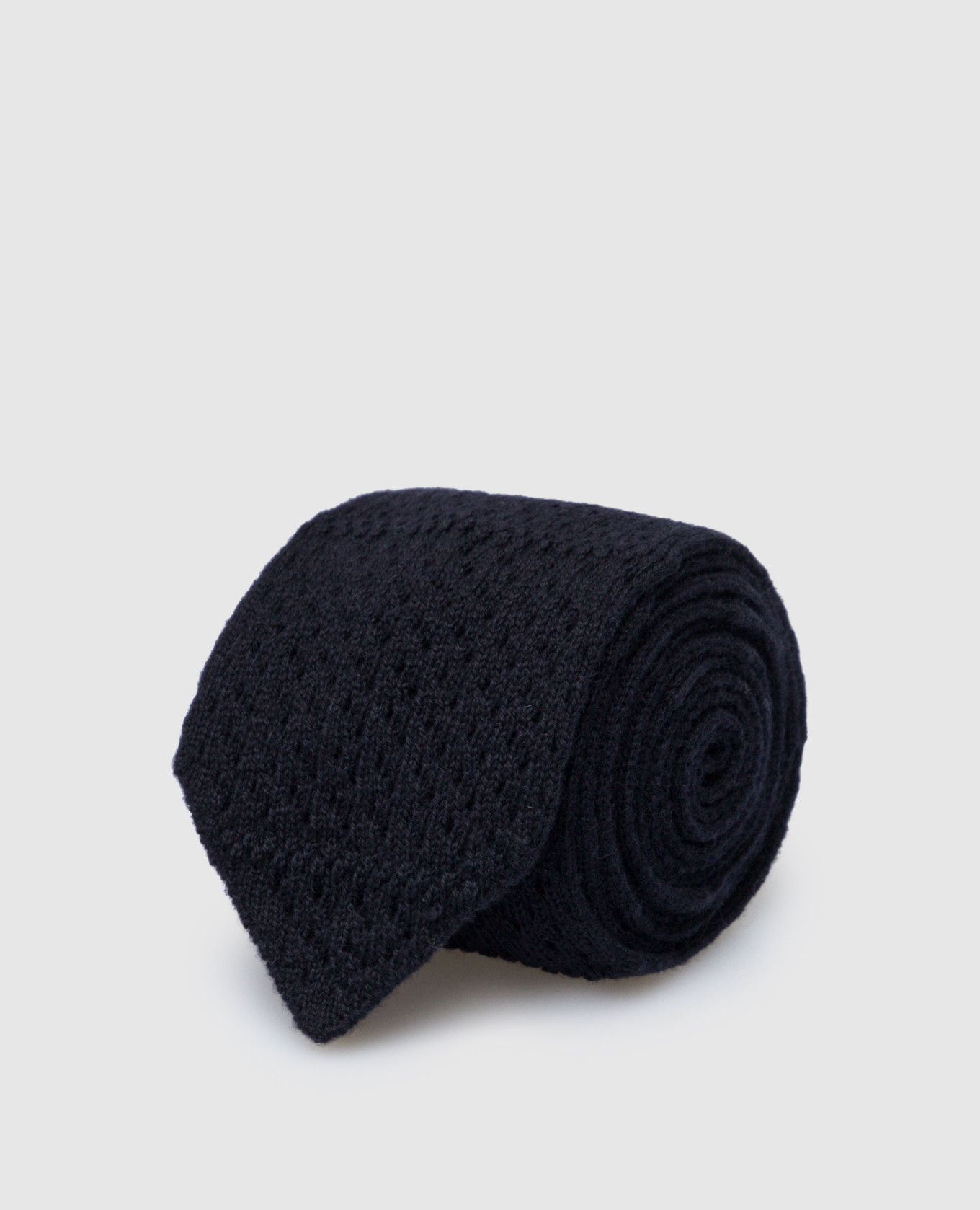 Children's dark blue cashmere tie stefano ricci