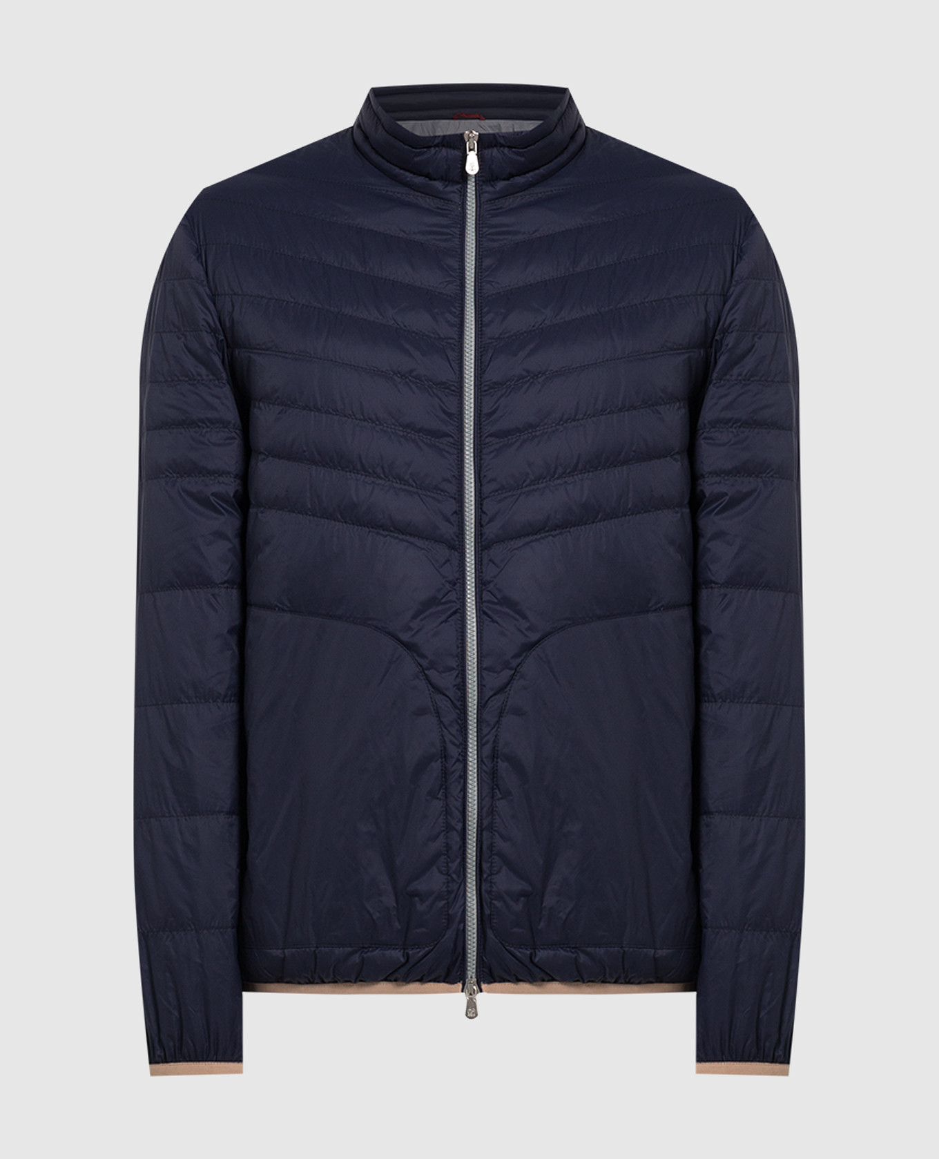 Dark blue down jacket brunello cucinelli