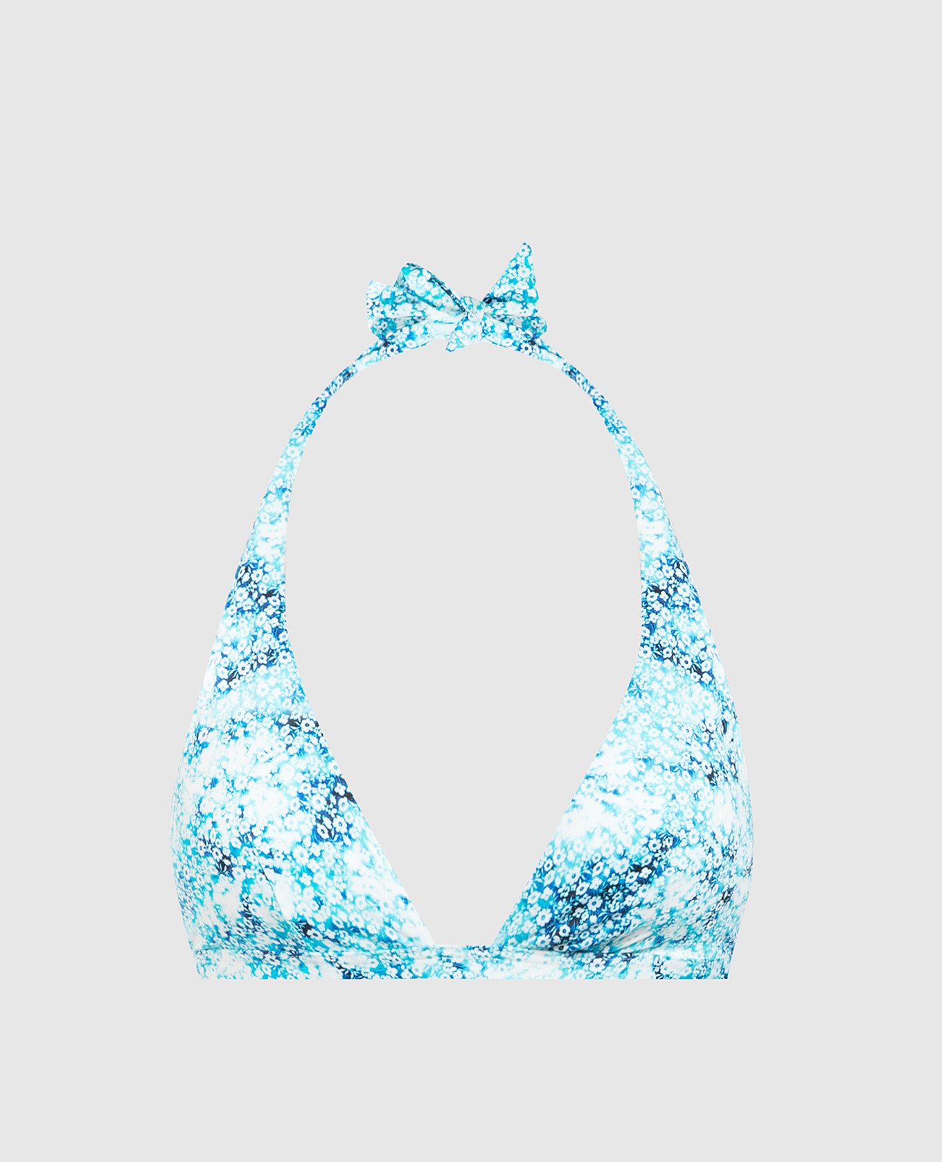 Blue bodice from fleche swimsuit in a print vilebrequin