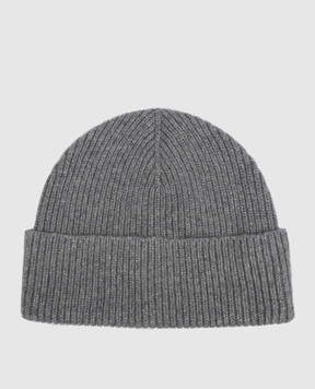 Cashmere&Whiskey Gray cashmere hat AU1891305341MI