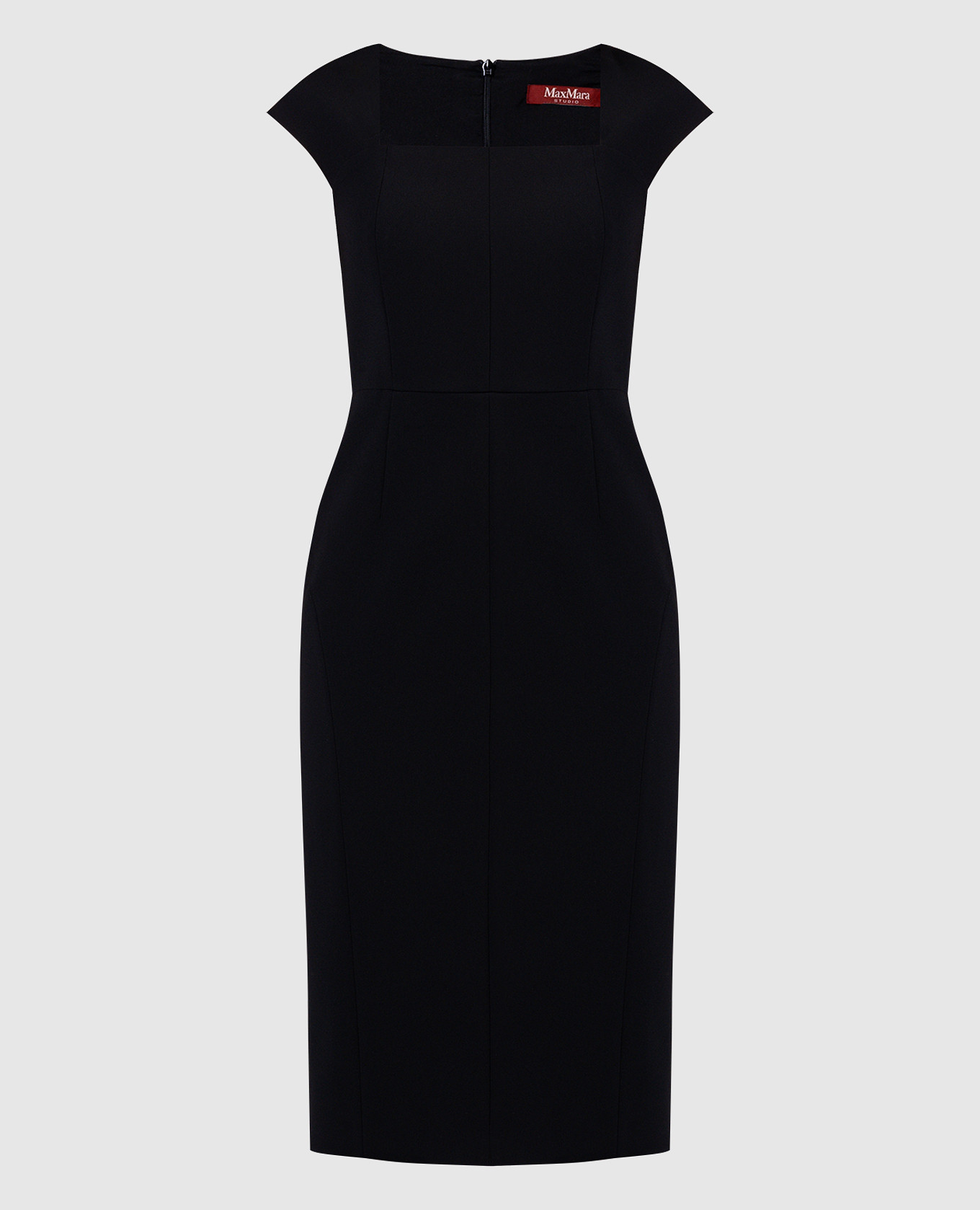 

Umbro Black Sheath Dress Max Mara, Черный