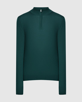 Cashmere&Whiskey Green wool jumper 77397