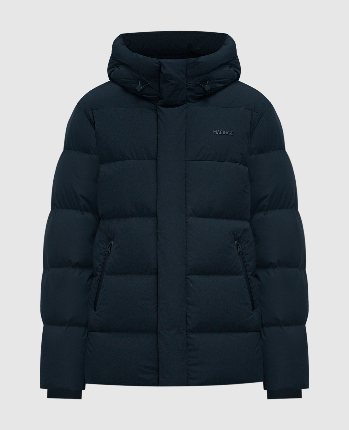 Graydon-city logo down jacket in black mackage