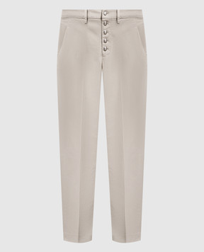 Dondup Light gray trousers DP600GS0049DBM5