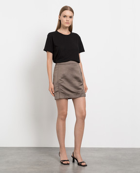 Tom Ford Brown mini skirt GC5620FAX595