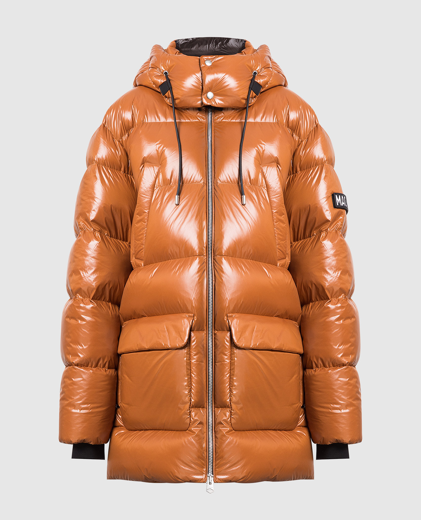 Brown kendrick-r down jacket mackage