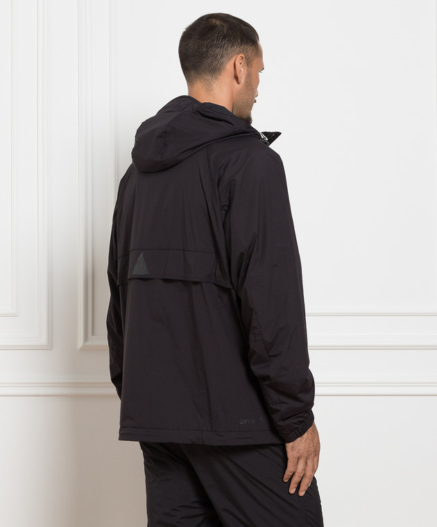 【新品同様】MONCLER FORET ナイロンジャケット ブラック 3 Moncler Grenoble - Black logo Foret jacket 1A00011539M3 - shop