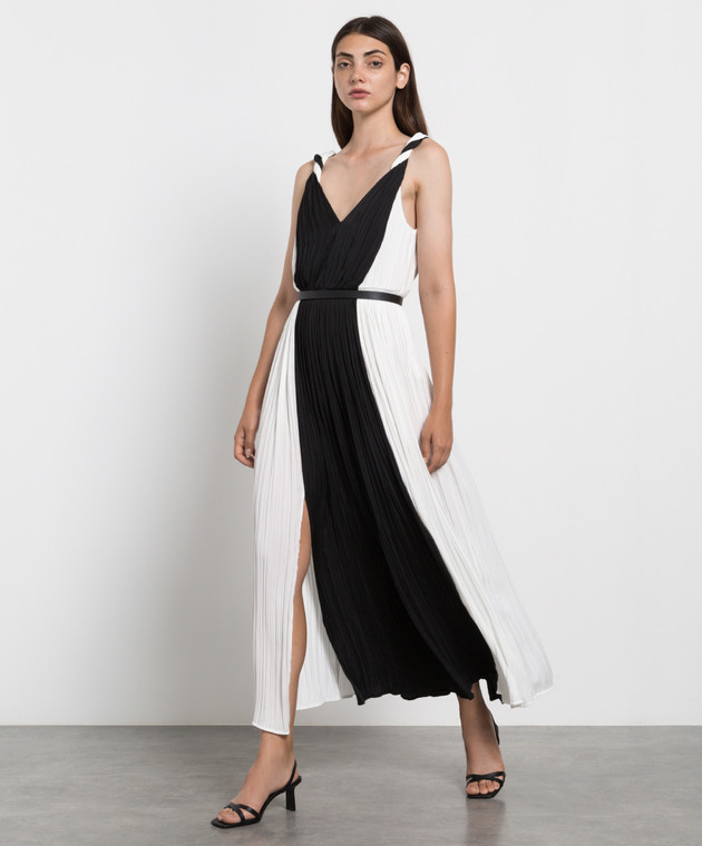 twinset pleated dress Twinset - Pleated dress with slits 222TP2325