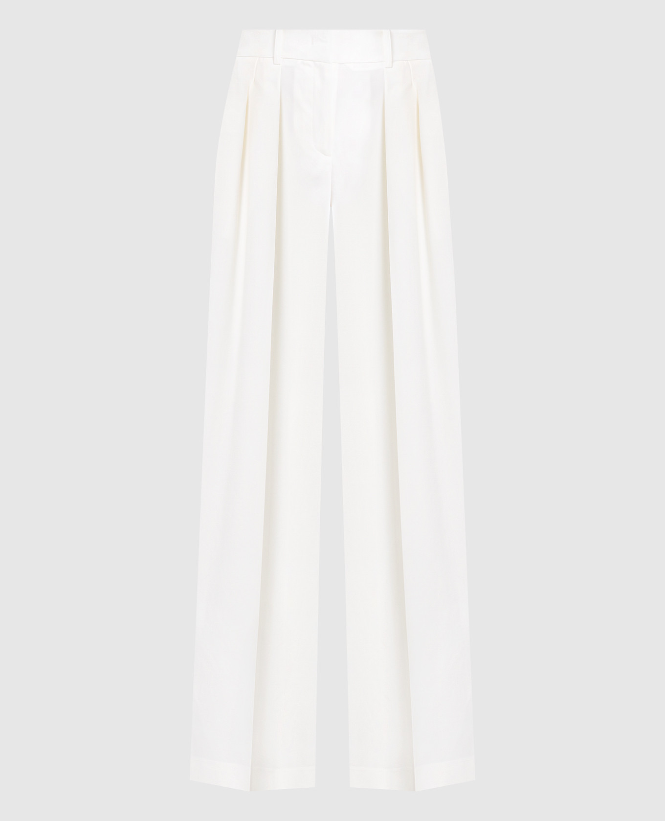 

White pants made of wool Michael Kors
