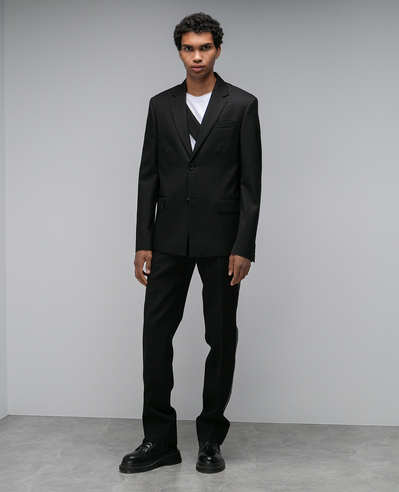 Black wool blazer Off-White 2