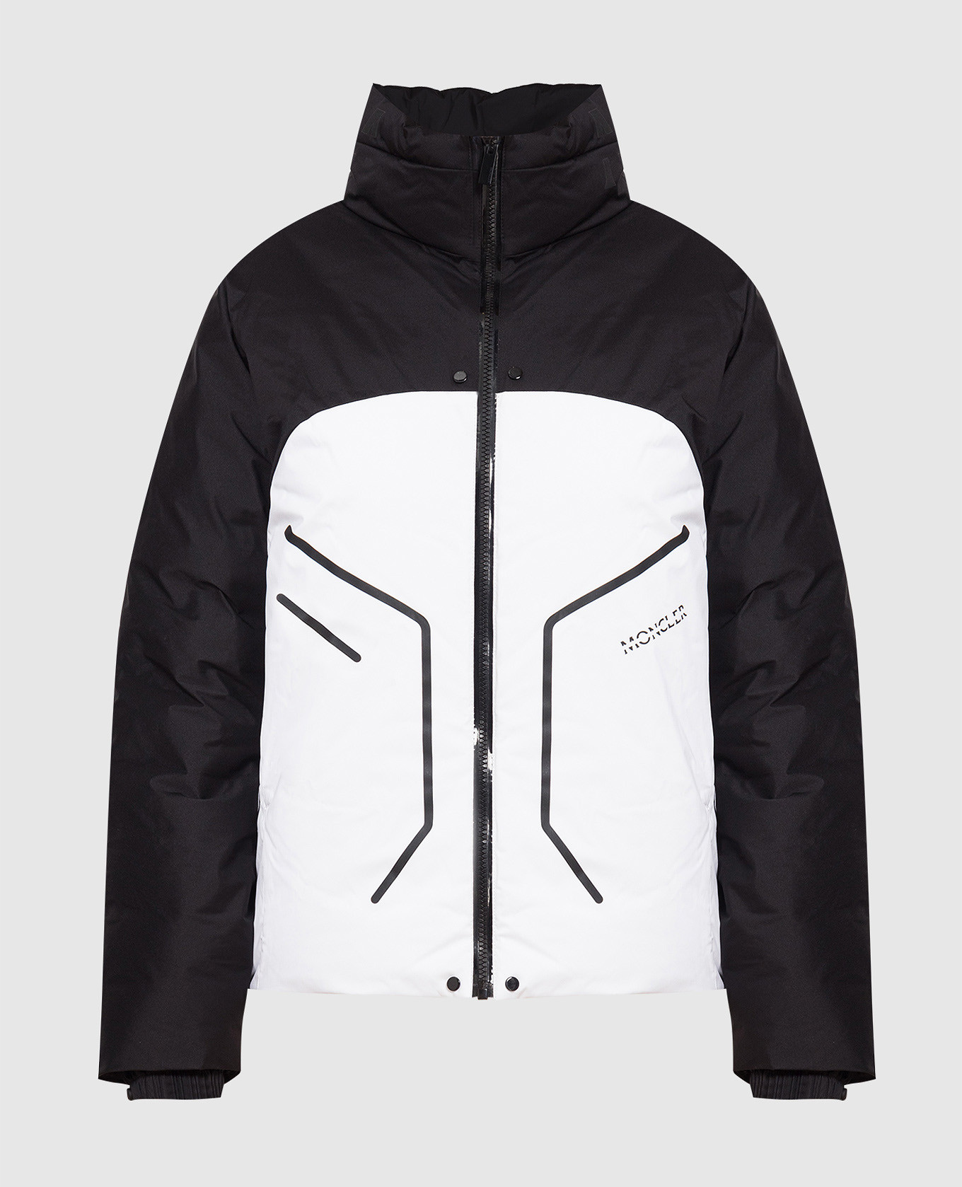 White down jacket barbat moncler