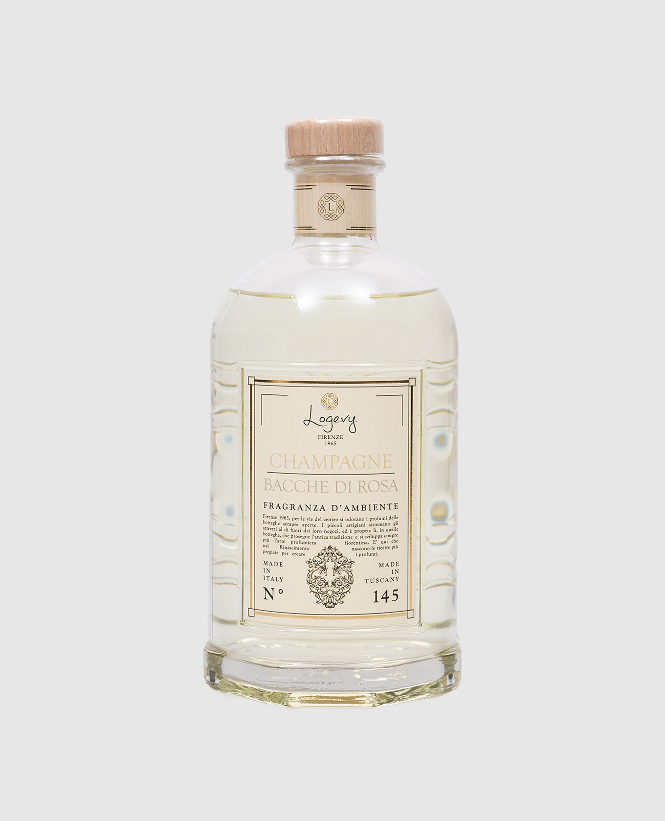 

Aroma diffuser Champagne e bacche di rosa 1000 ml Logevy, Yellow