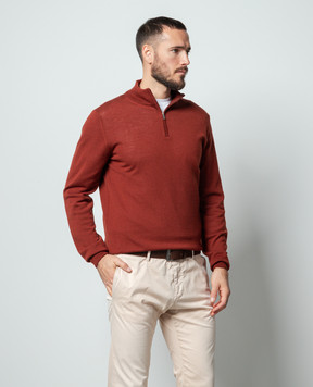 Cashmere&Whiskey Brown woolen jumper 77397