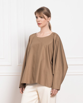 The Row Dark beige top 6038W2165