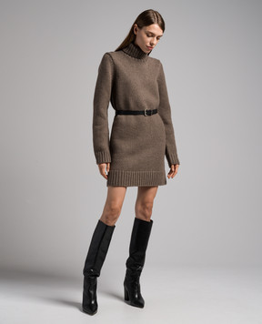 Michael Kors Gray cashmere dress DK451Y0015236