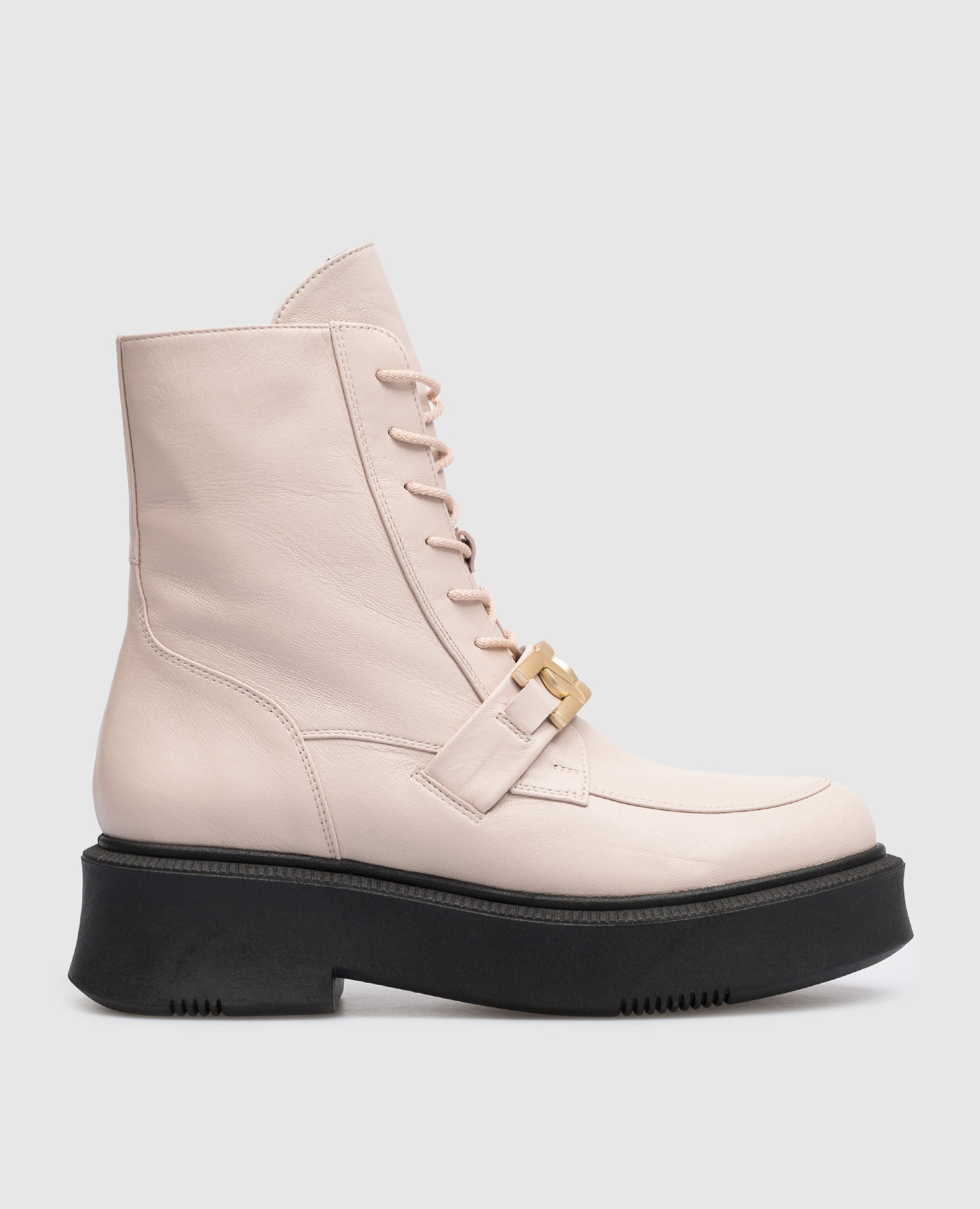 Beige leather boots babe pay pls