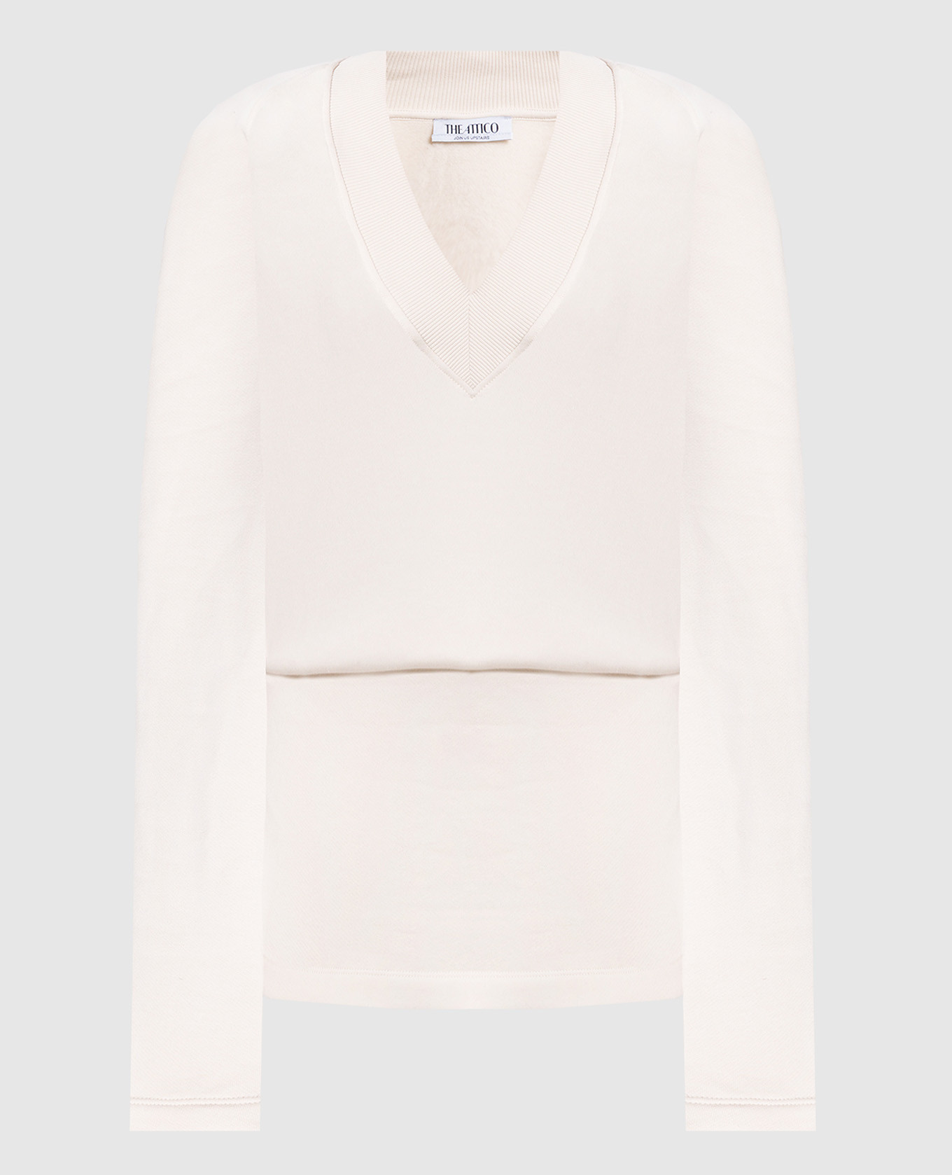 

Beige mini dress Gael The Attico, Бежевый