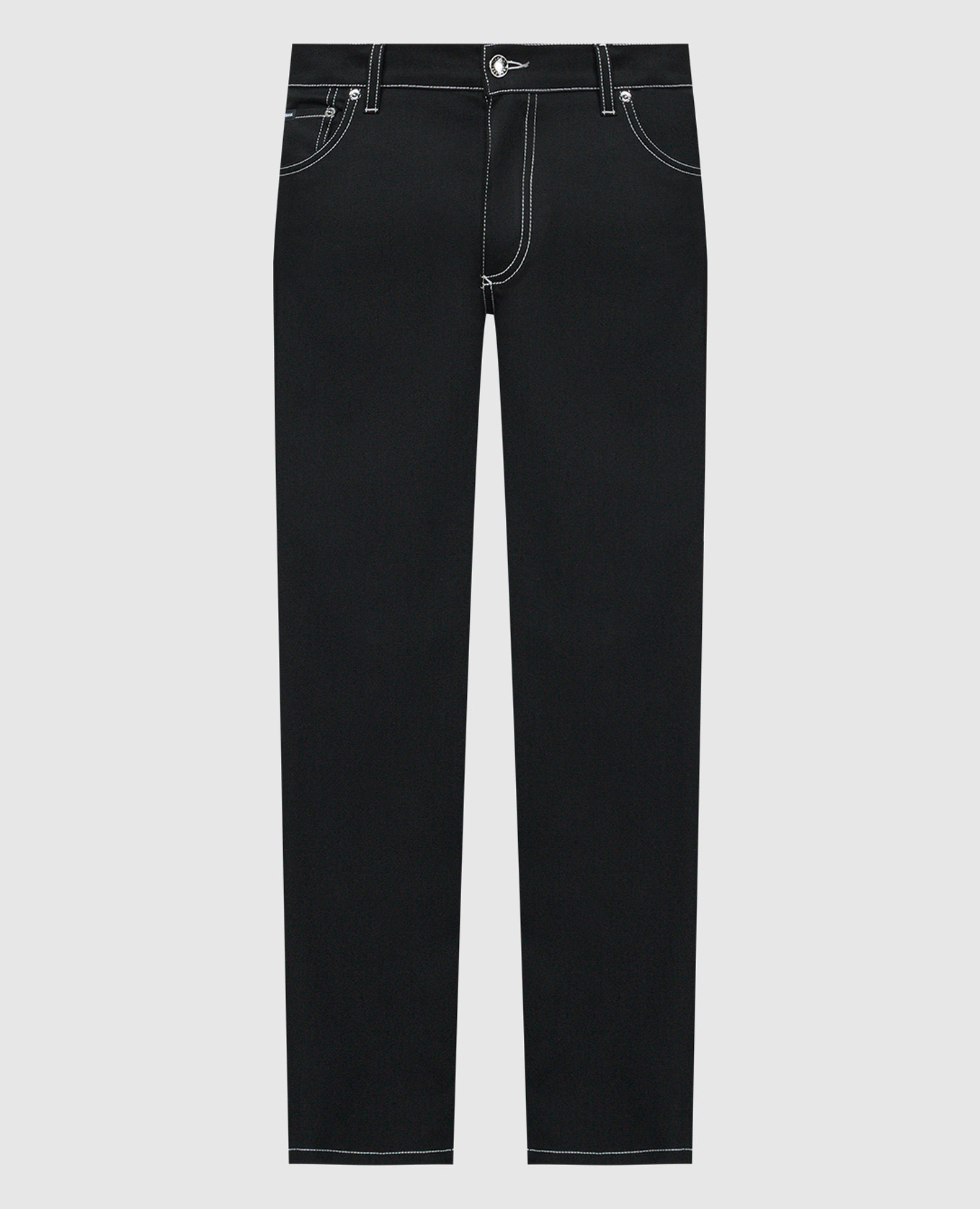 

Black jeans with logo Dolce&Gabbana