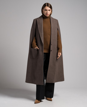 Michael Kors Brown cashmere sweater DK027Y0015220