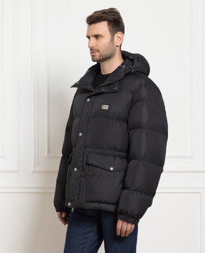 Dolce&Gabbana Black jacket with logo G9AOKTGG781