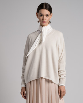 Herno Beige cashmere pullover MV00001DR71009
