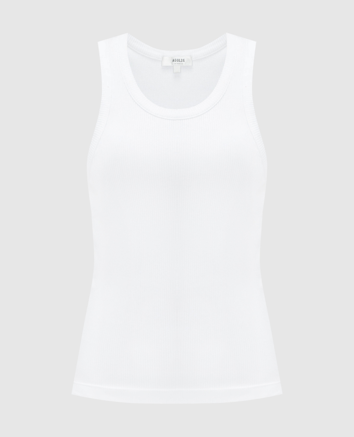

White top Poppy with a scar AGOLDE, Белый