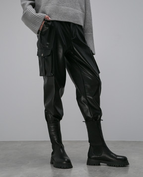 Ermanno Scervino Black cargo pants D437P316EYU