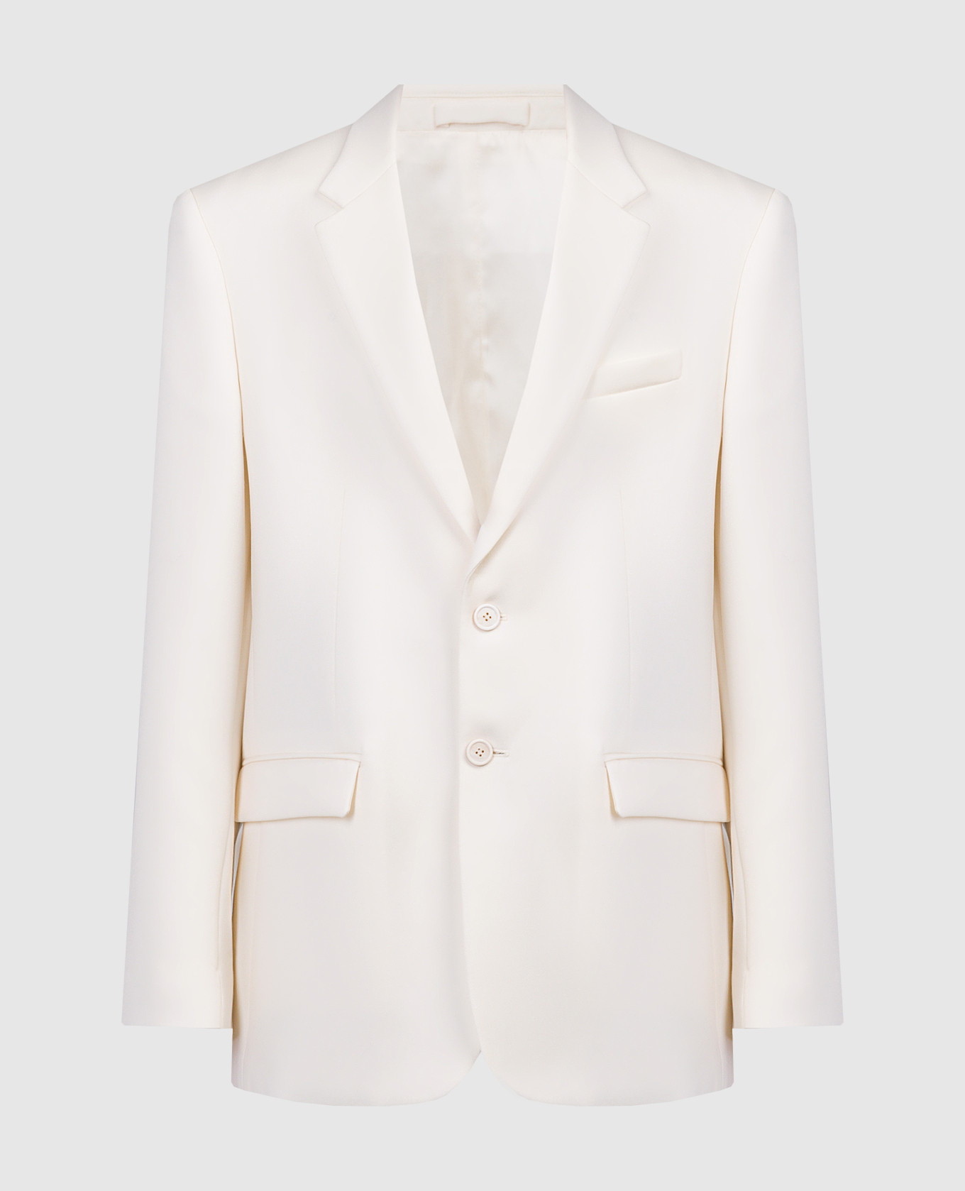 

White woolen jacket WARDROBE.NYC, Белый