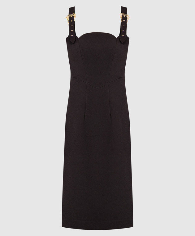 knee length dresses for ladies Embellished Fitted Midi Dress
