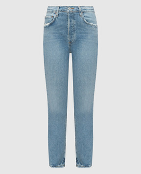 AGOLDE Riley blue distressed jeans A9090B1554