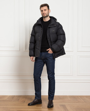 Dolce&Gabbana Black jacket with logo G9AOKTGG781