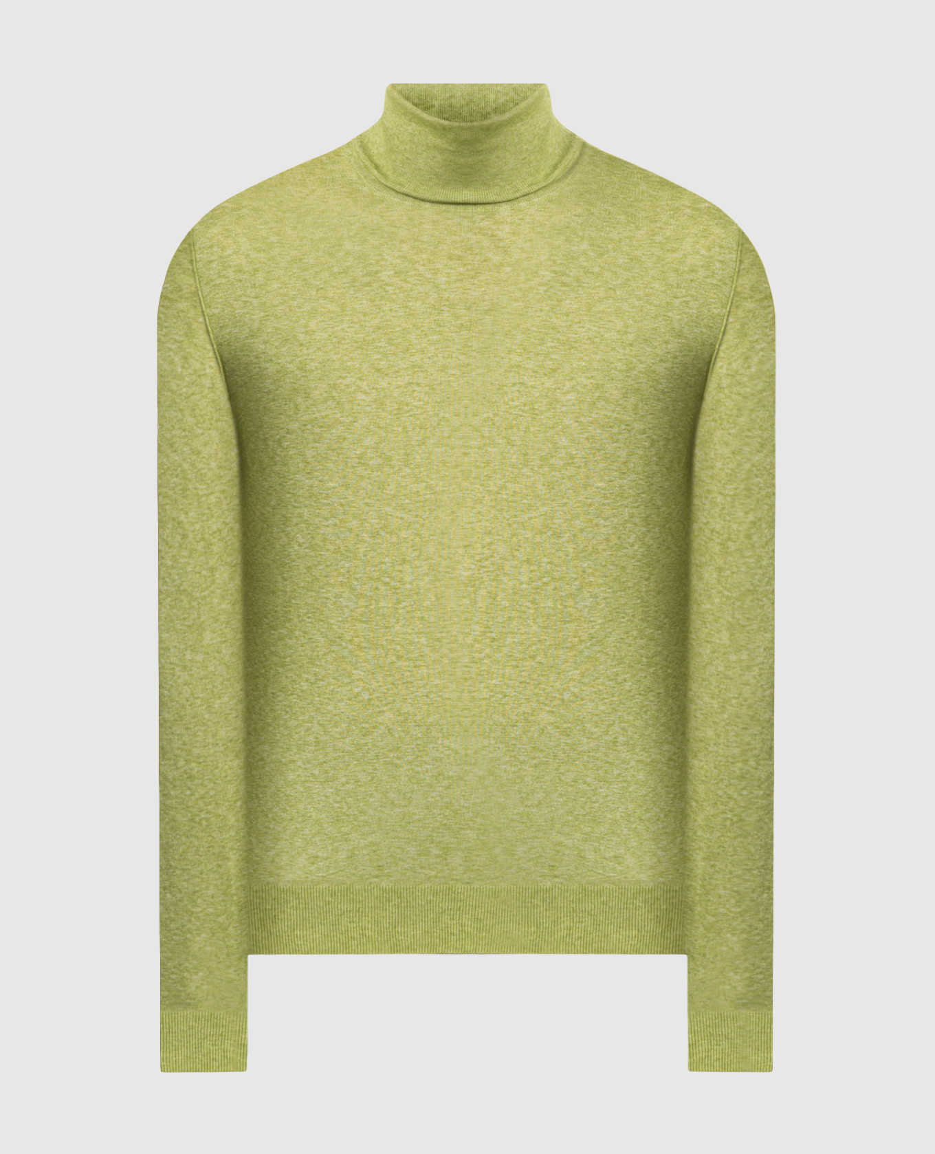 

Green melange silk and cashmere golf Dolce&Gabbana