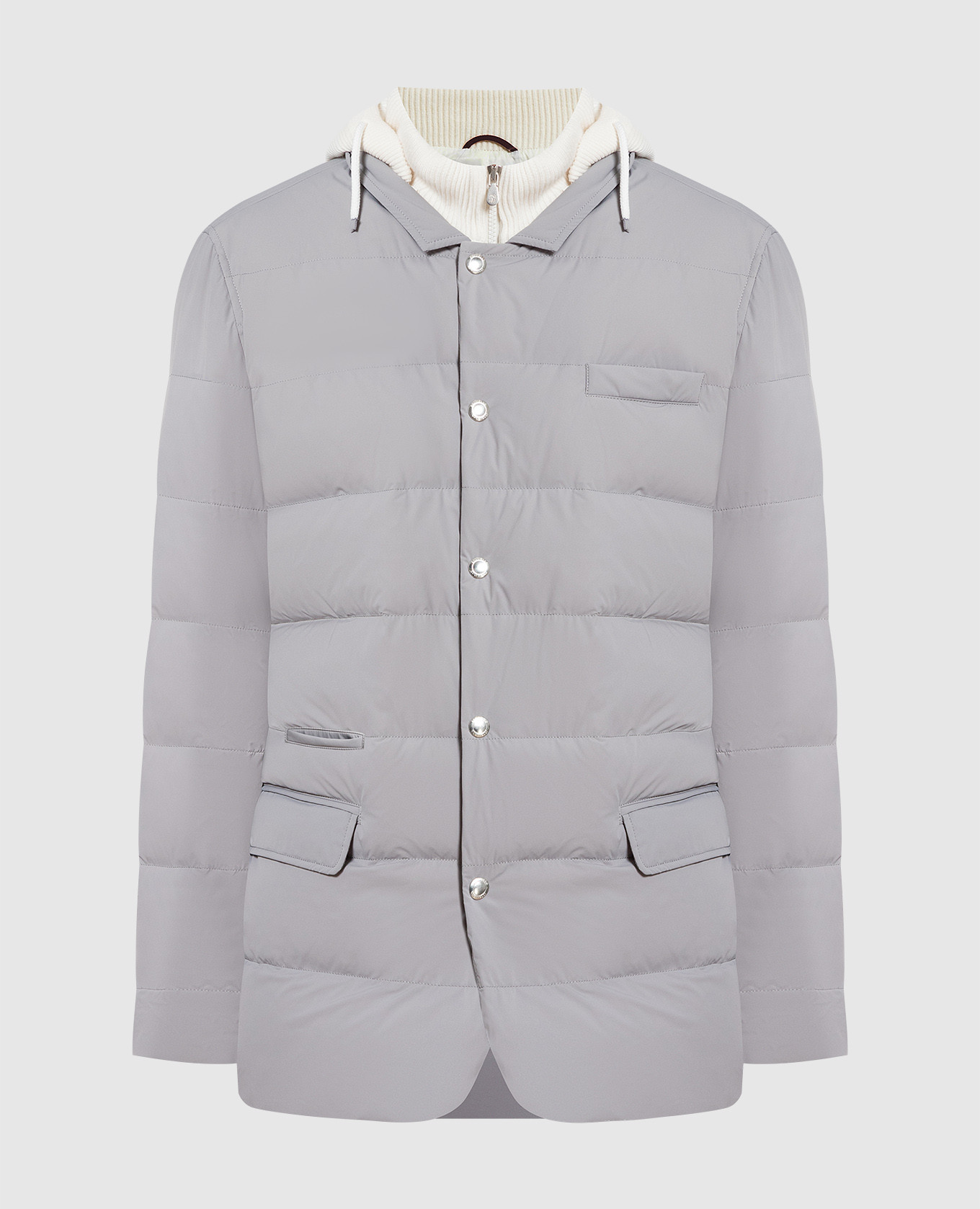 

Gray down jacket Brunello Cucinelli, Grey