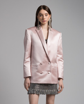 Philosophy di Lorenzo Serafini Pink double-breasted jacket J05020723