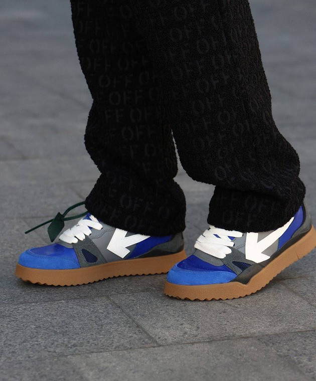 スニーカー Off-White OMIA234F23LEA002 MIDTOP SPONGE Sneakers Off-White - Midtop Sponge sneakers made of leather
