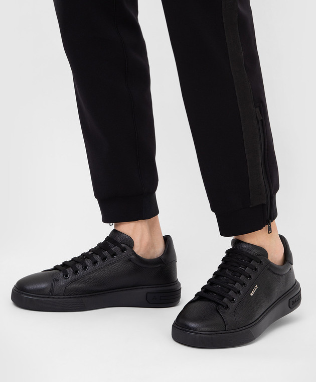 【23AW NEW】BALLY_men / MIKY スニーカー / BLACK Black 'Miky' sneakers Bally - SchaferandweinerShops Japan