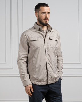 Enrico Mandelli Beige windbreaker A8T5265102