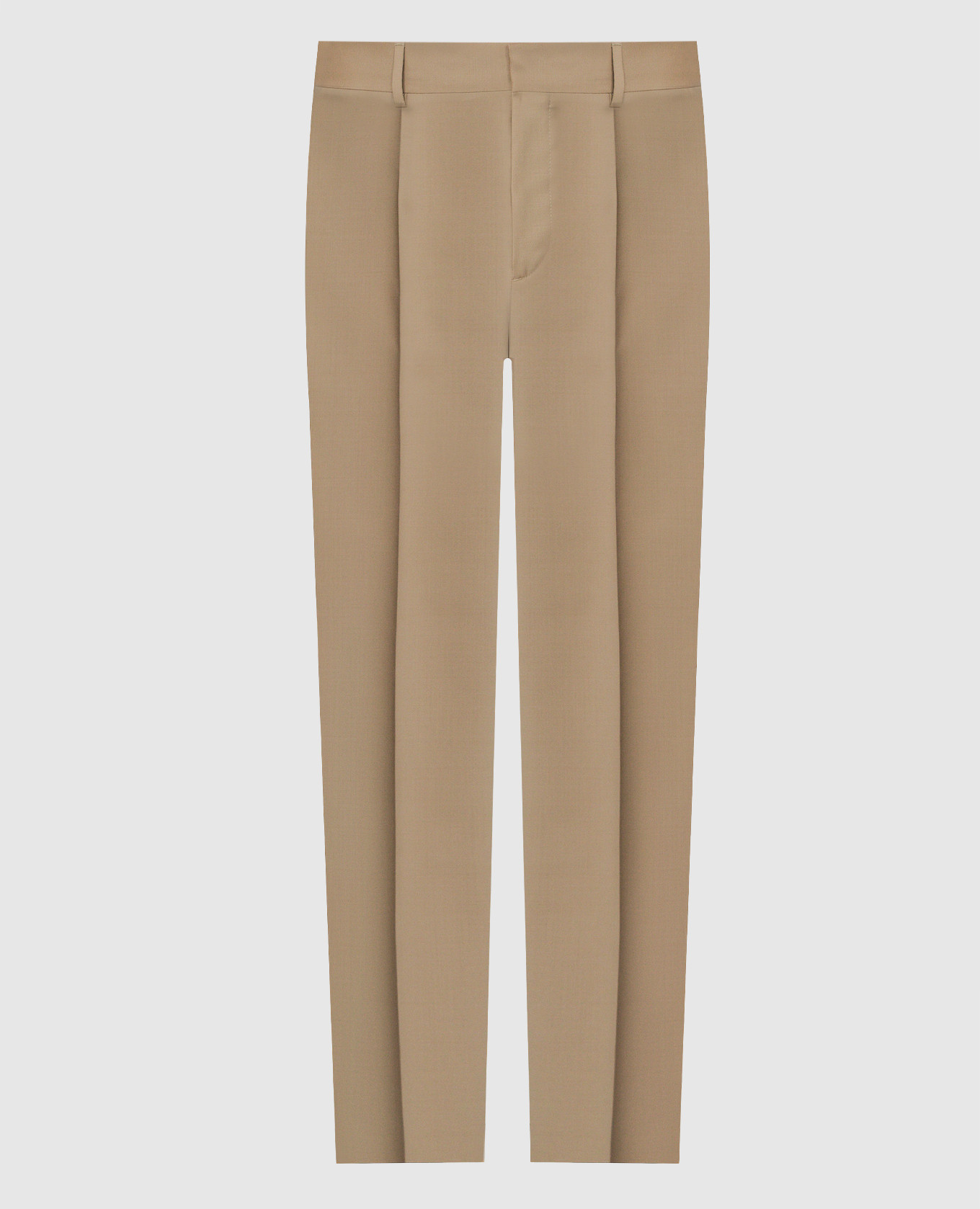 

Brown wool and mohair trousers Valentino