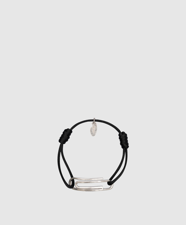 off white bracelet black