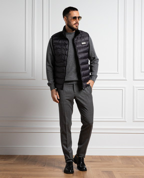 Cashmere&Whiskey Gray cashmere jumper 352N